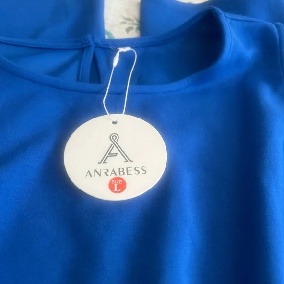 Avenue Women's Vibrant Blue Jumpsuit - Picture 2 of 2